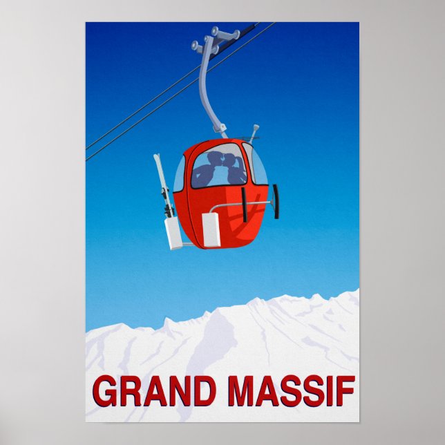 Poster Grand Massif (Devant)
