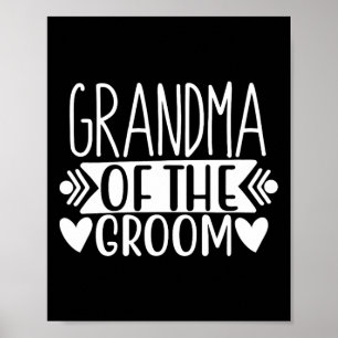 Poster Grand-Mère De La Chambre Tee - shirt Mariage Cadea