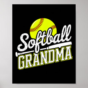 Poster Grand-mère de softball _5