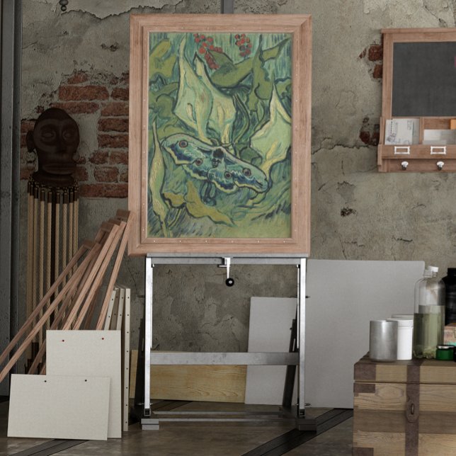 Poster Grand papillon de nuit de Vincent van Gogh (Créateur téléchargé)