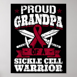 Poster Grand-Père Fière D'Un Guerrier De Cellule De Fauci