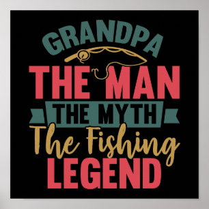 Poster Grand-Père - L'Homme, Le Mythe, La Légende De La P