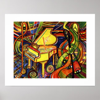 Poster Grand Piano