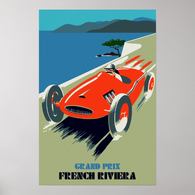 Poster Grand Prix Rivièra (Devant)