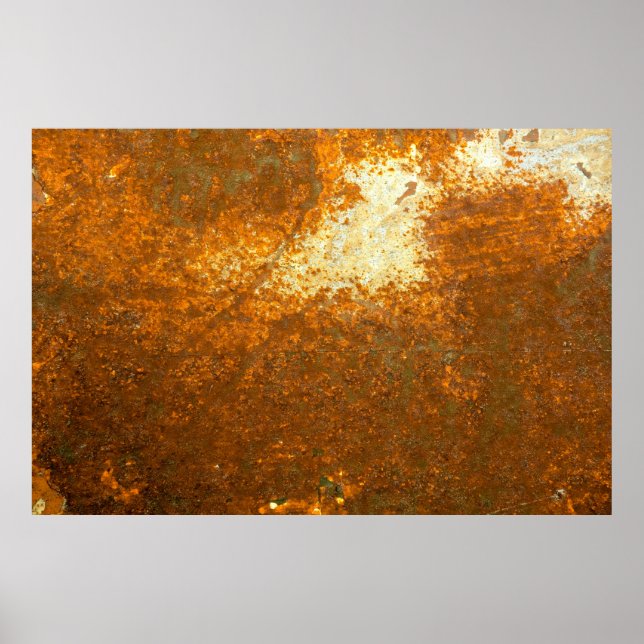 Poster grand Rust background abstrait, antique, antique,  (Devant)