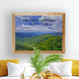 Poster Grand Smoky Mountains Newfound Gap Photo