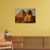 Grand Sphinx & Pyramides Wall Art
