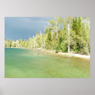 Poster Grand Teton National Park landscape photography
