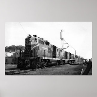 Poster Grand Trunk Railroad Portland, Maine Sept 1967