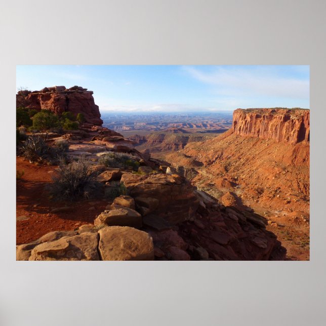 Poster Grand View Point dans le parc national des Canyonl (Devant)