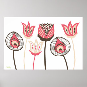 Poster Grand Vintage Funky Designer Art