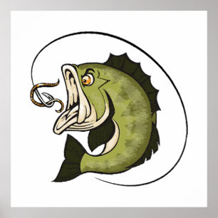 Poster Grande Bouche de Bass