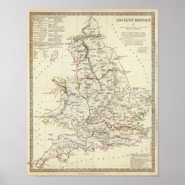 Poster Grande-Bretagne antique I (Devant)