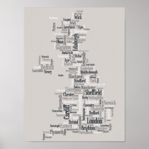 Poster Grande-Bretagne Royaume-Uni