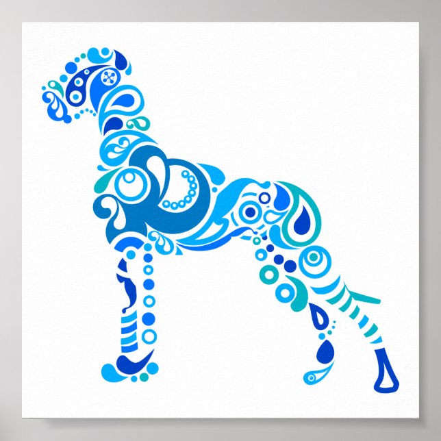 Poster Grande Dane (Devant)