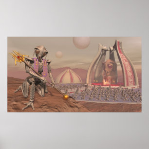 Poster "Grande fourmi de Mars "