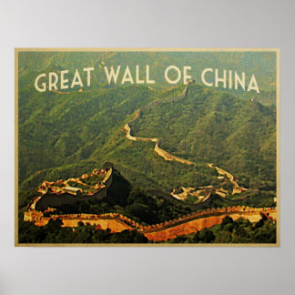 Poster Grande Muraille De Chine