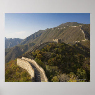Poster Grande Muraille de Chine à Mutianyu 2