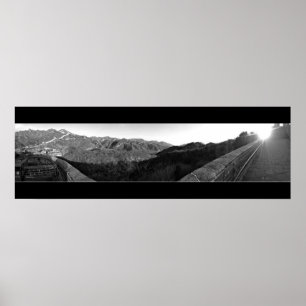 Poster Grande Muraille de Chine Panoramique