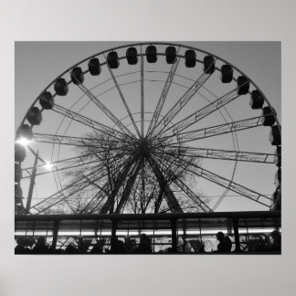 Poster Grande roue Édimbourg