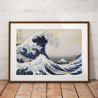 Grande vague au large de Kanagawa Hokusai
