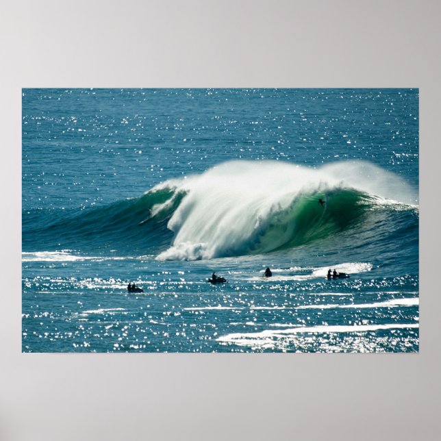 Poster Grande vague sur les Mavricks (Devant)