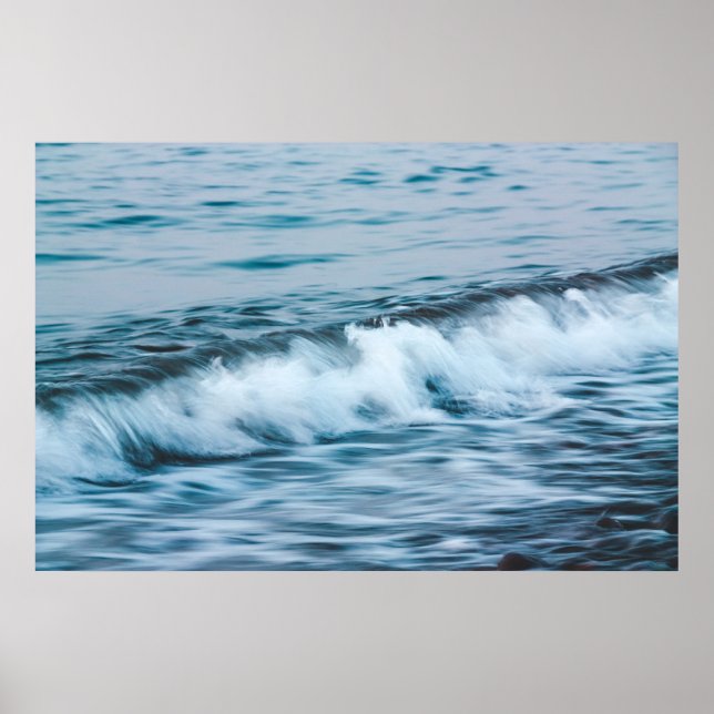 Poster Grandes ondes d'exposition (Devant)