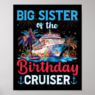 Poster Grandes Soeurs De L'Anniversaire Cruiser Funny Cru