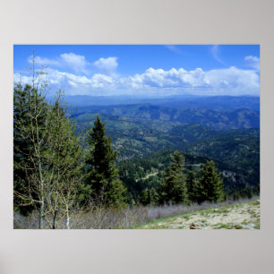 Poster Grandeur des montagnes de l'Idaho