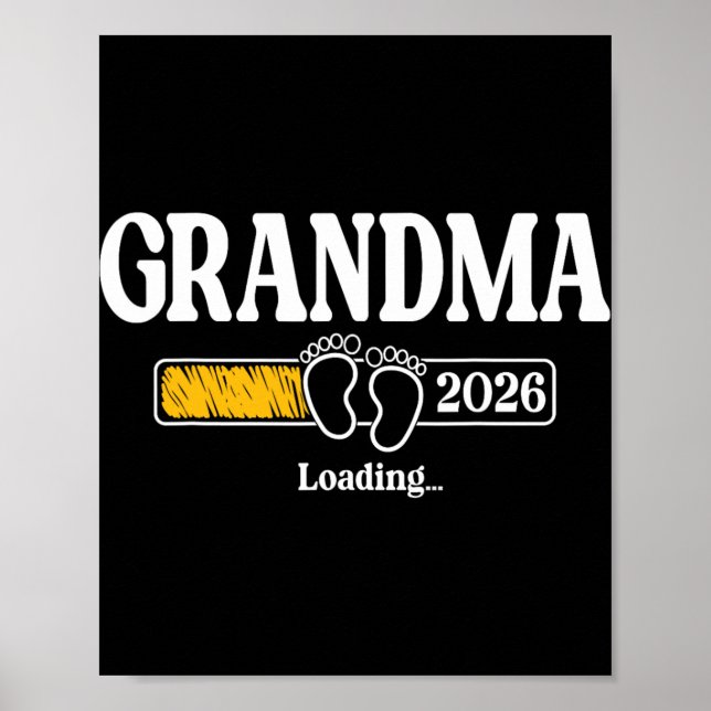 Poster Grandma 2026 Loading Grandma Est. 2026, New Grandm (Devant)