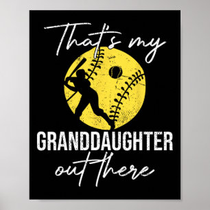 Poster Grands-parents C'est ma petite-fille là-bas Douce