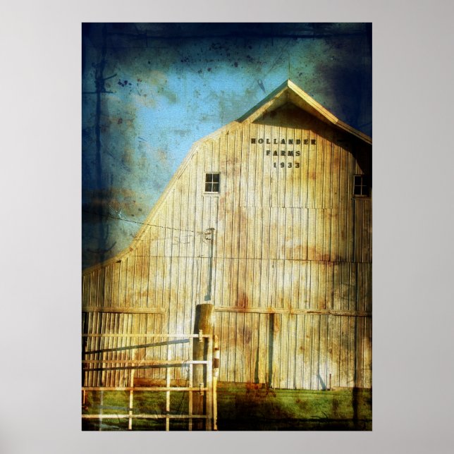Poster Grange agricole depuis 1933 (Devant)