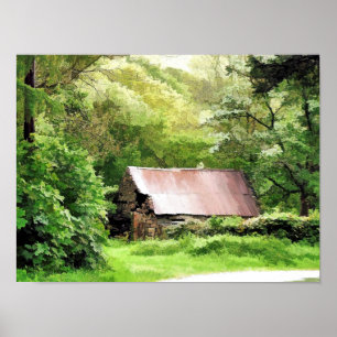 POSTER GRANGE ANCIENNE