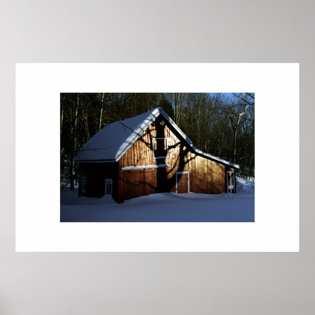 Poster grange avec ombre (Devant)