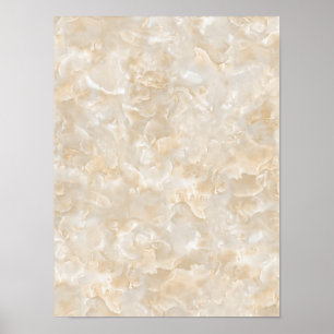 Poster Granite blanc