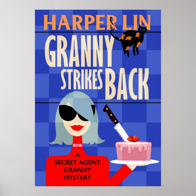 POSTER Granny Strikes Back by Harper Lin Book Cove (Vorne)
