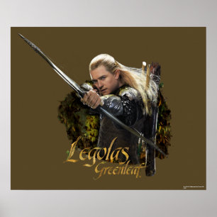 Poster Graphique d'arc de dessin de LEGOLAS GREENLEAF™