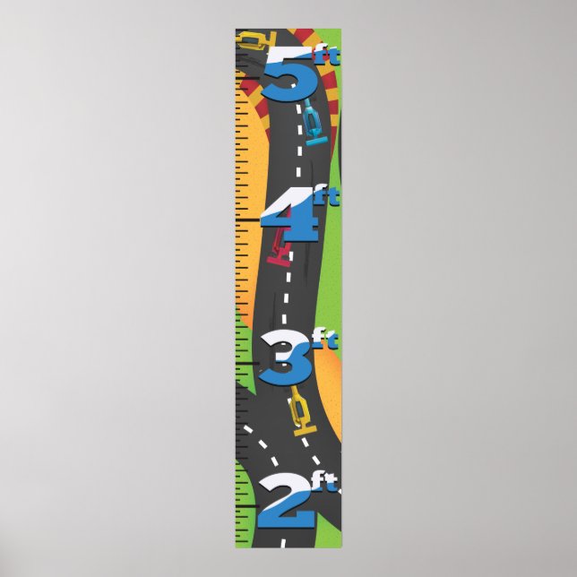 Poster Graphique de croissance du Grand Prix. (Devant)