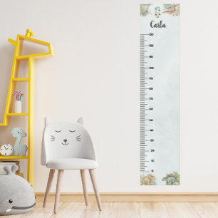 Poster Graphique de croissance personnalisé avec monogram