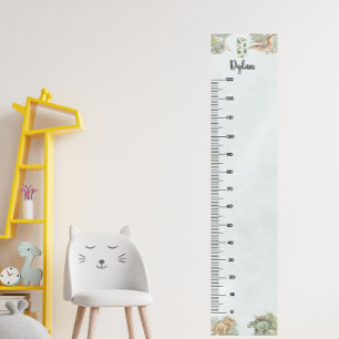 Poster Graphique de croissance personnalisé avec monogram