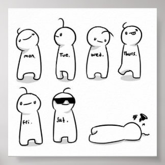 Poster Graphique de jour cryptique