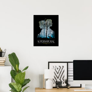 Poster Graphique de la forêt surnaturelle de Winchester B