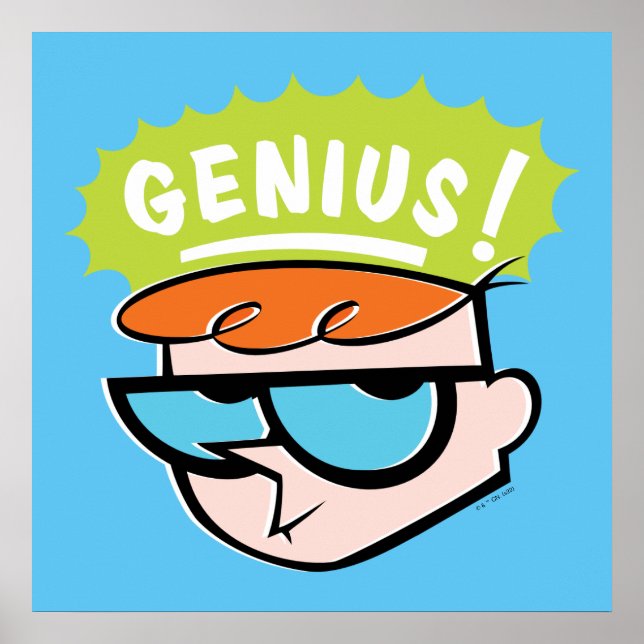 Poster Graphique de légende Dexter "Genius" (Devant)