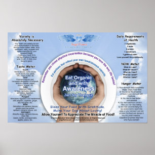 Poster Graphique de sensibilisation alimentaire