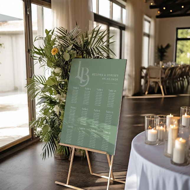 Poster Graphique de sièges verts de la taille | Géométriq (Créateur téléchargé)