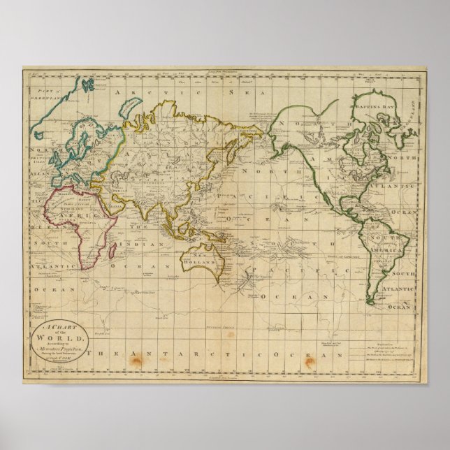 Poster Graphique du monde (Devant)