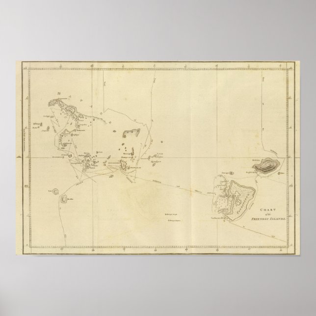 Poster Graphique Îles conviviales (Devant)