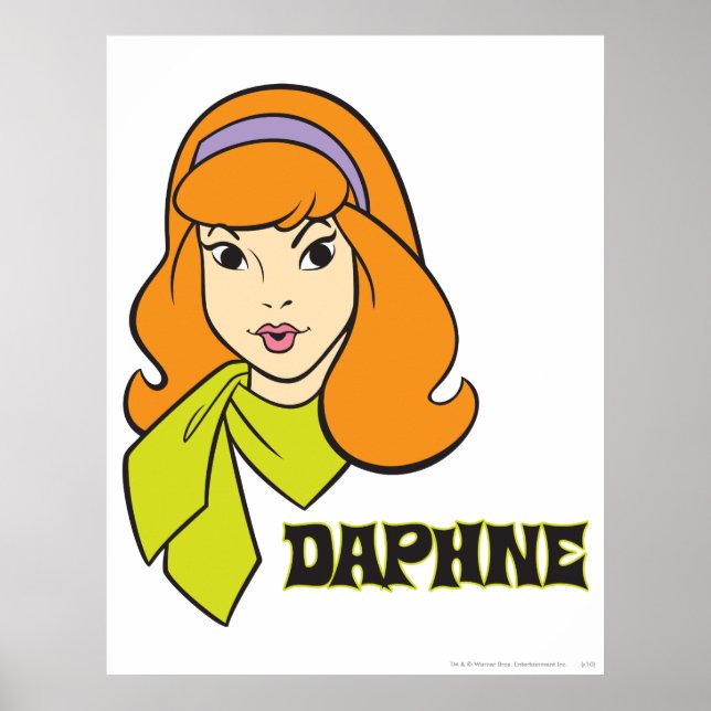 Poster Graphique Nom du daphne (Devant)