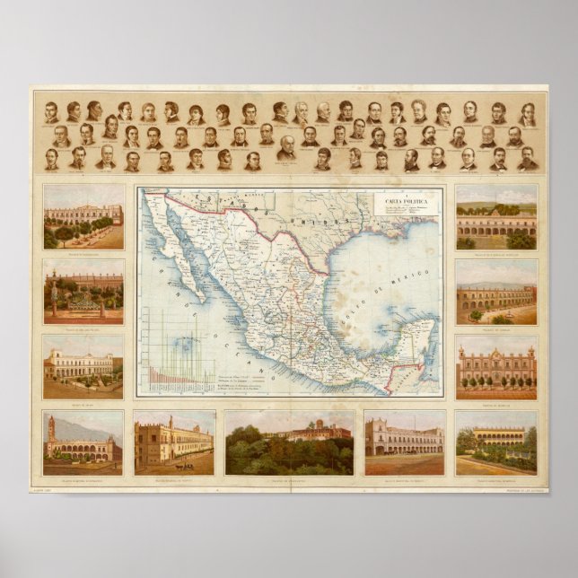 Poster Graphique politique (Devant)