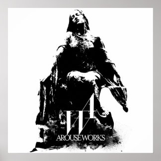 Poster Graphiques noirs et blancs